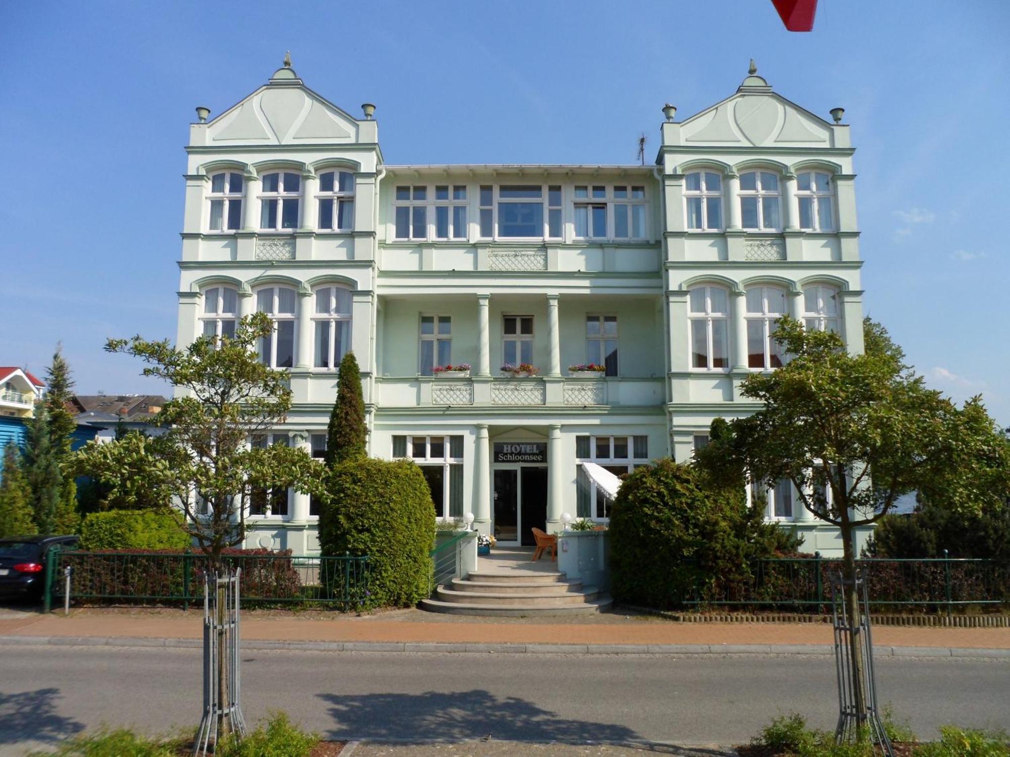 Hotel Schloonsee Garni Seebad Bansin Bagian luar foto