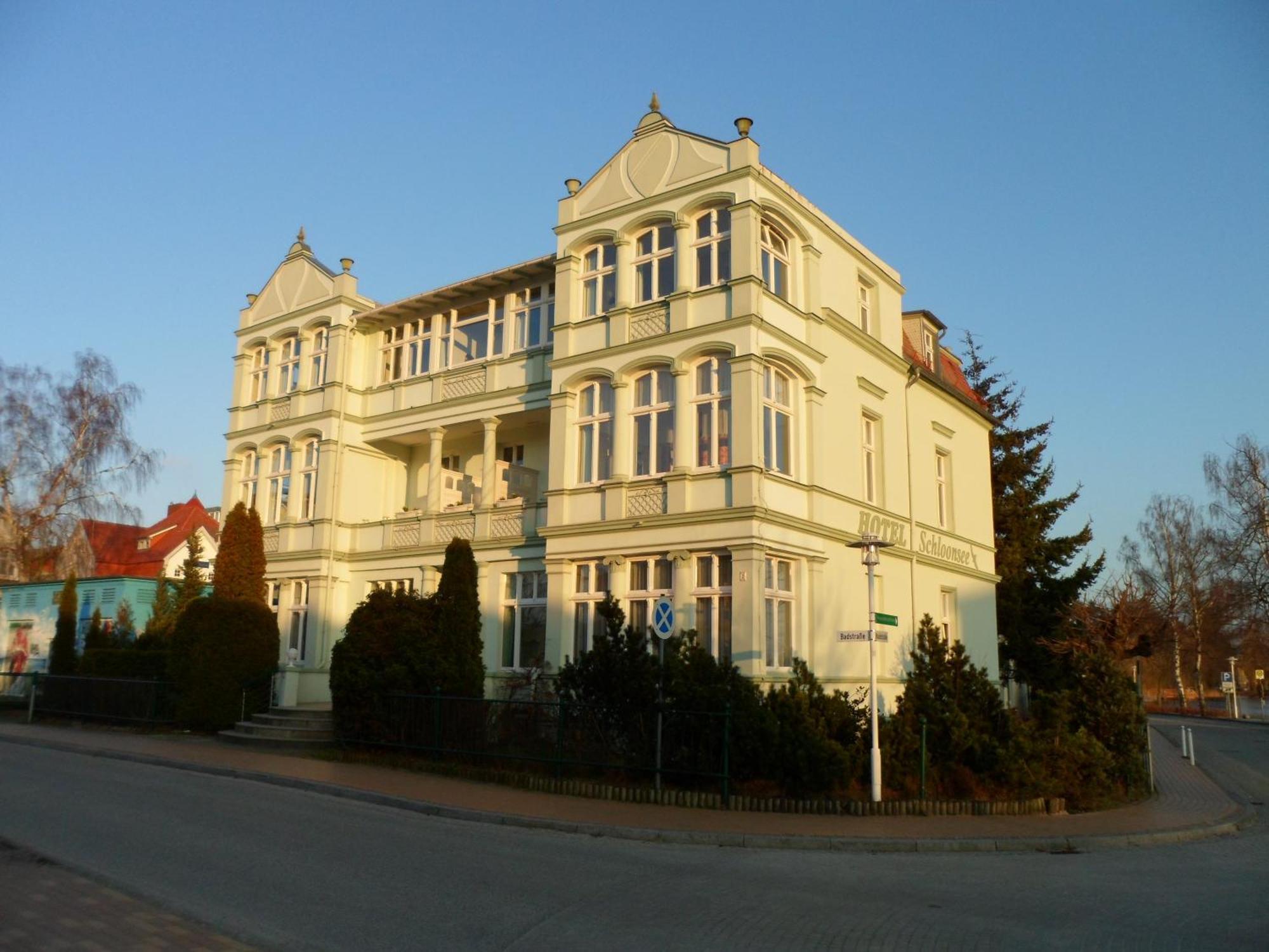 Hotel Schloonsee Garni Seebad Bansin Bagian luar foto
